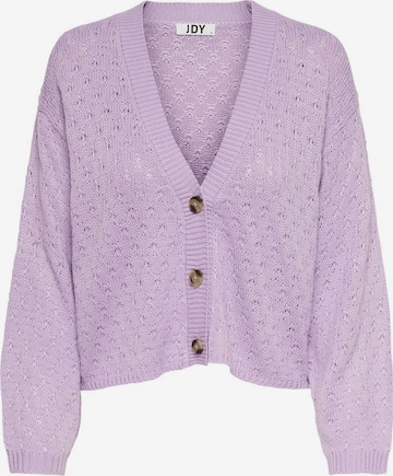 Cardigan JDY en violet : devant