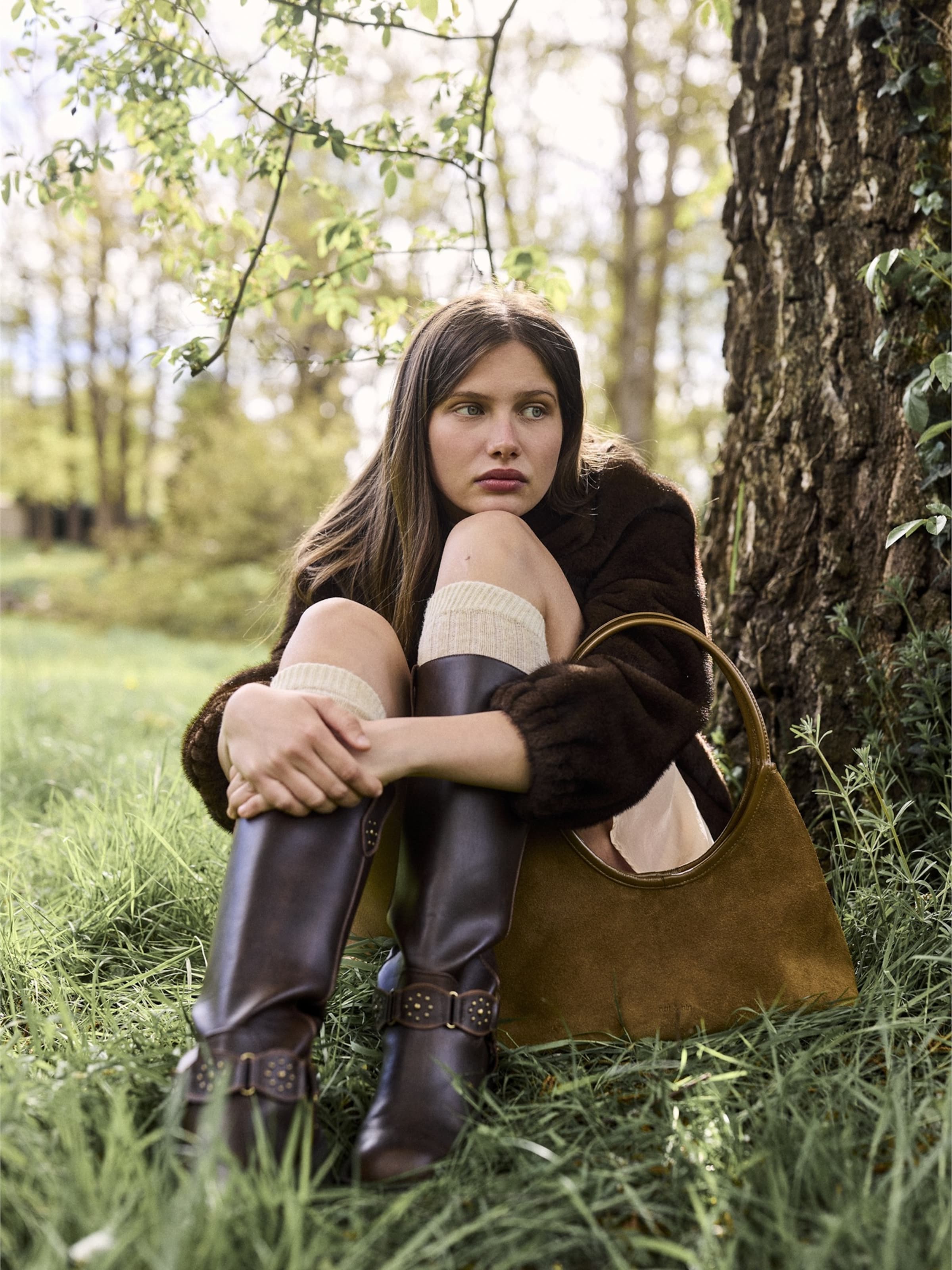 Nat&Nin Handbag 'MILO' in Brown