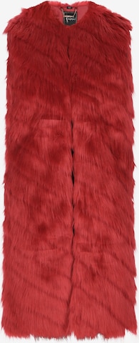 Gilet faina en rouge : devant
