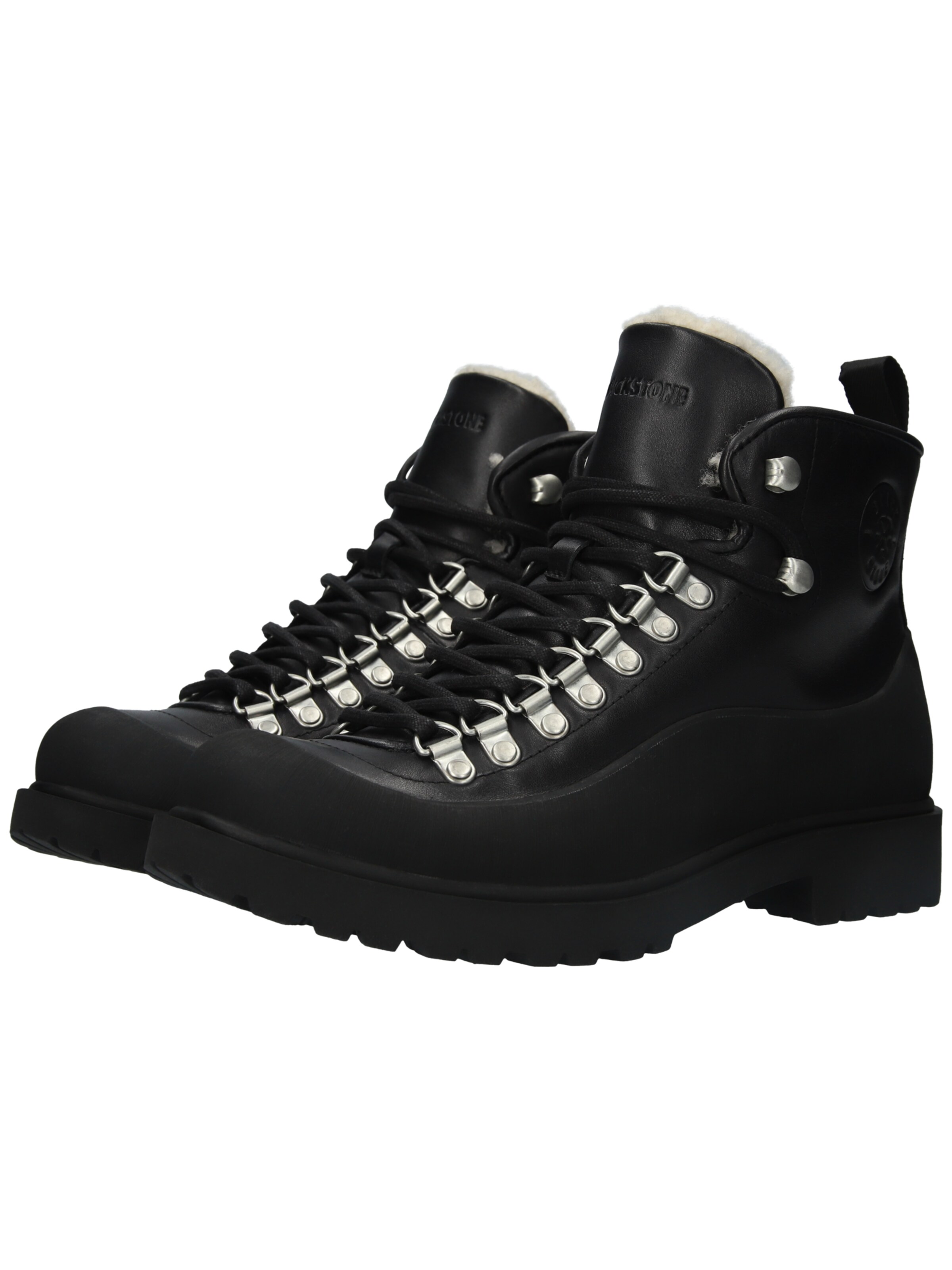 BLACKSTONE Stövlett med snörning 'Rock Dree CL248' i svart