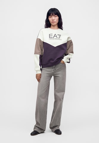 purpurinė EA7 Emporio Armani Megztinis be užsegimo