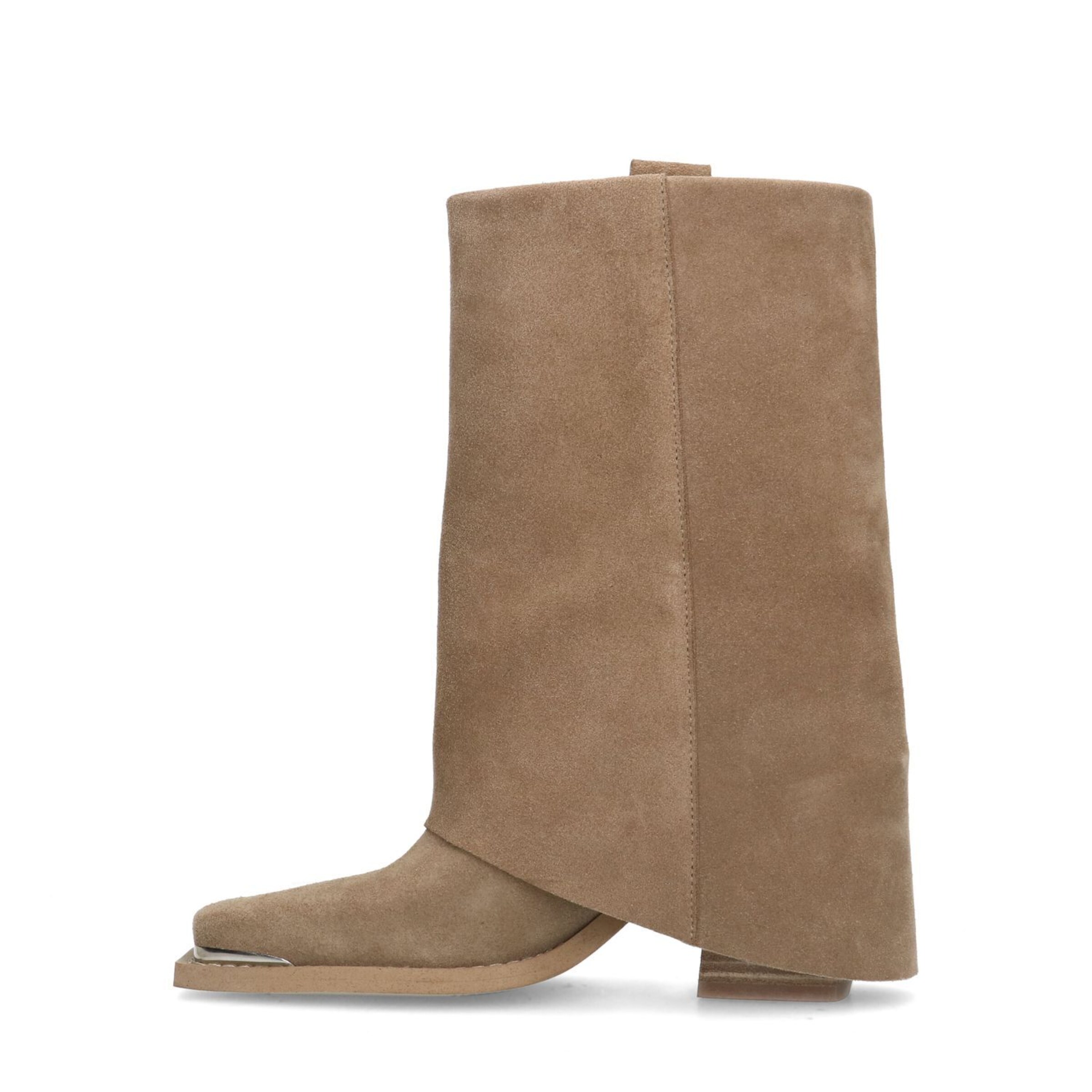 Bottes de cowboy SACHA en beige