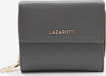 Lazarotti Wallet 'Bologna' in Grey: front