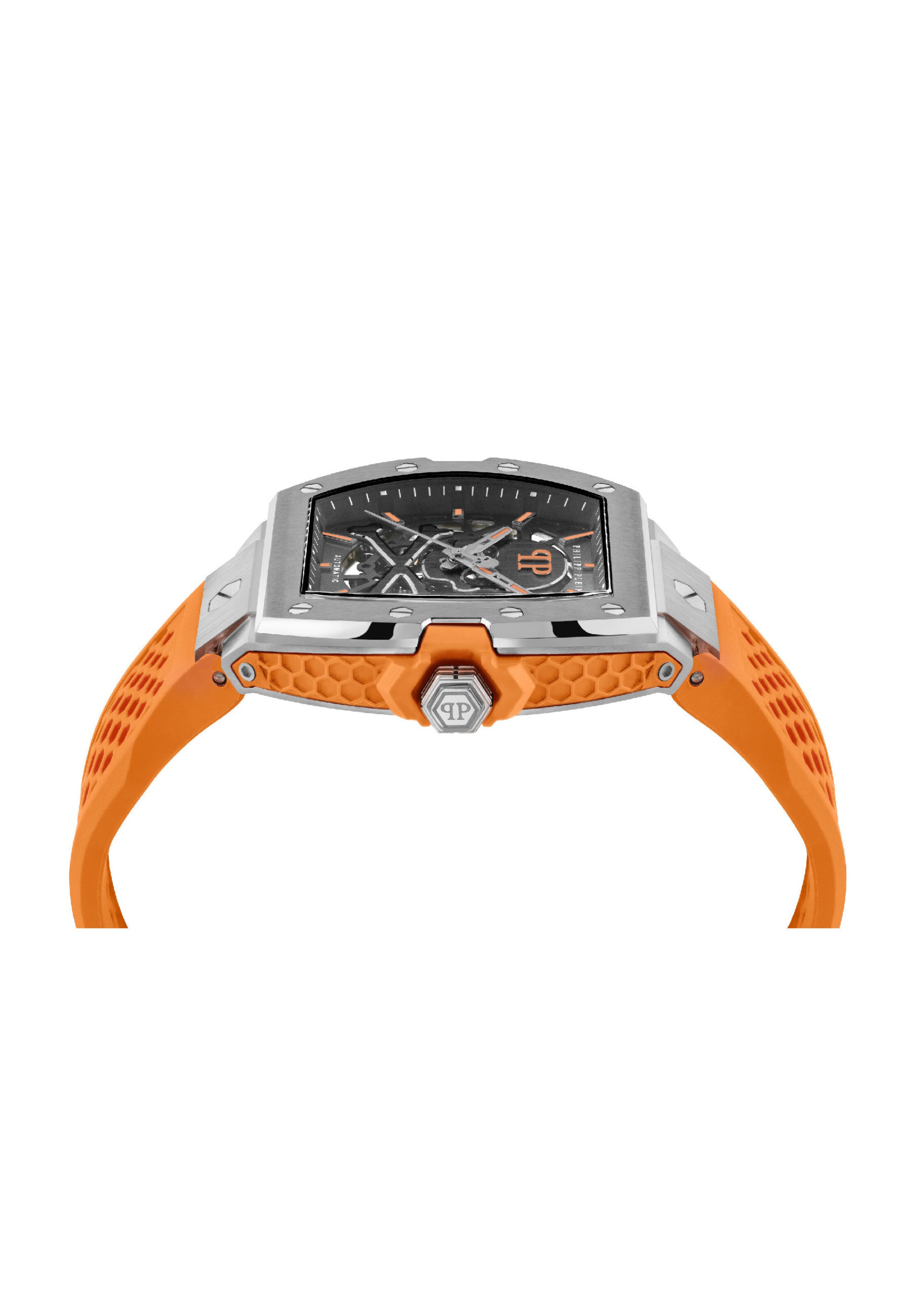 Philipp Plein Watches Analog watch 'The Skeleton' in Orange