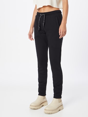 Ragwear Slim fit Pants 'Laken' in Black: front