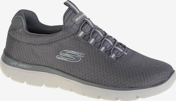 SKECHERS Sneakers laag 'Summits' in Grijs: voorkant