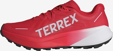 Scarpa da corsa 'Agravic 3' di ADIDAS TERREX in rosso: frontale