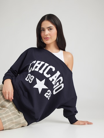 mėlyna ABOUT YOU Megztinis be užsegimo 'Ilona': priekis