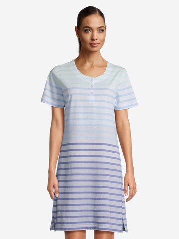 HAJO Nightgown 'Klima Komfort' in Blue