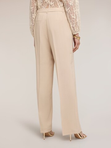 MOTIVI Wide leg Trousers in Beige