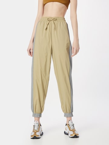 LACOSTE Tapered Sports trousers in Beige: front