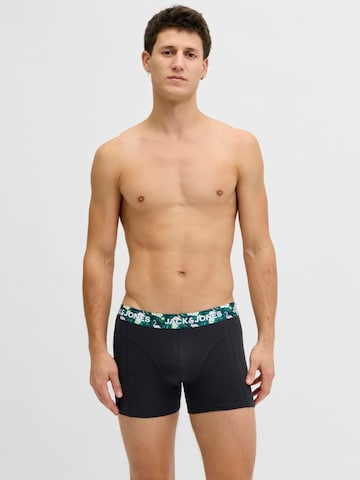 JACK & JONES Boxershorts 'flamingo' in Zwart