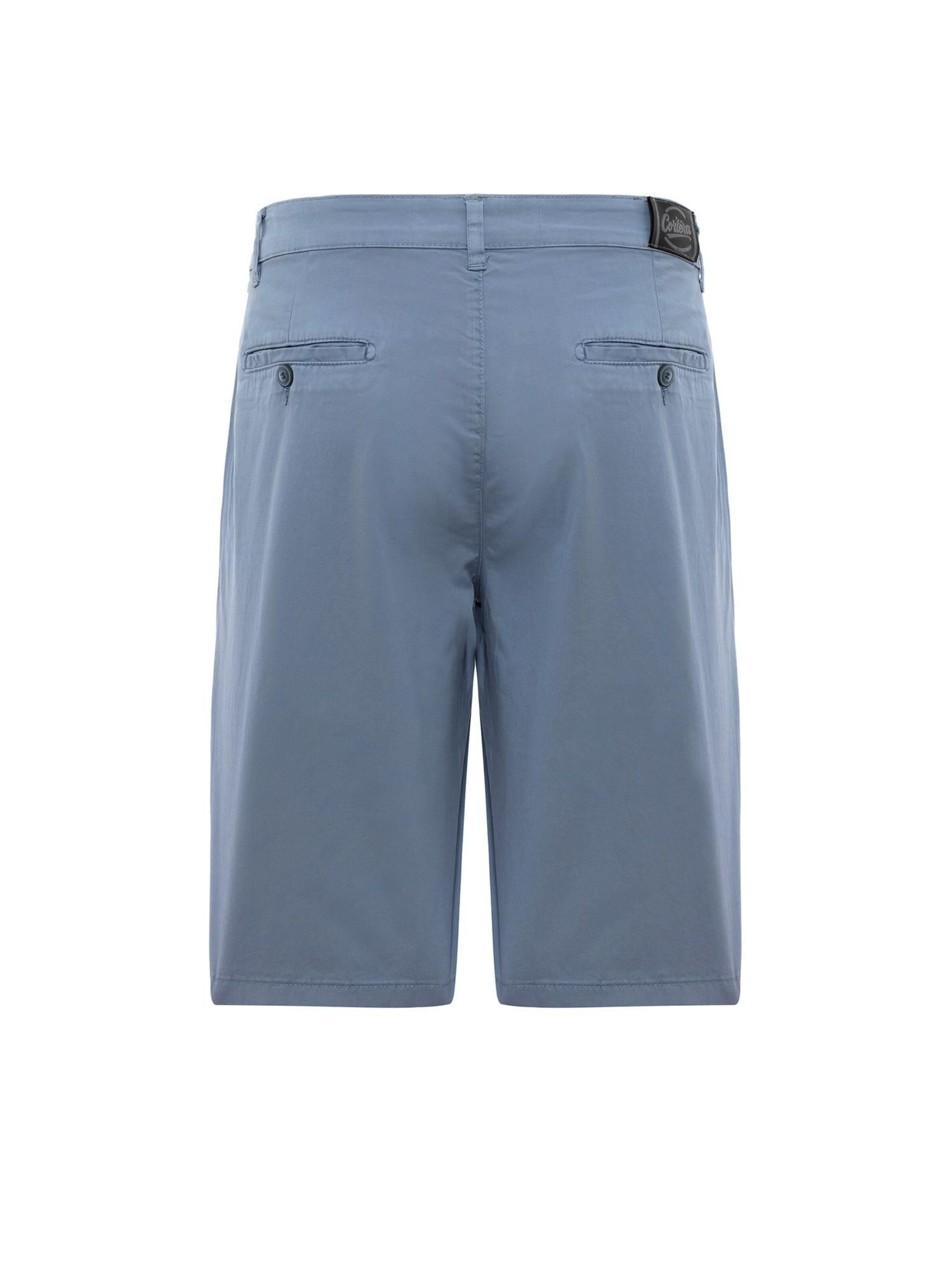 Regular Pantalon Cortera en gris