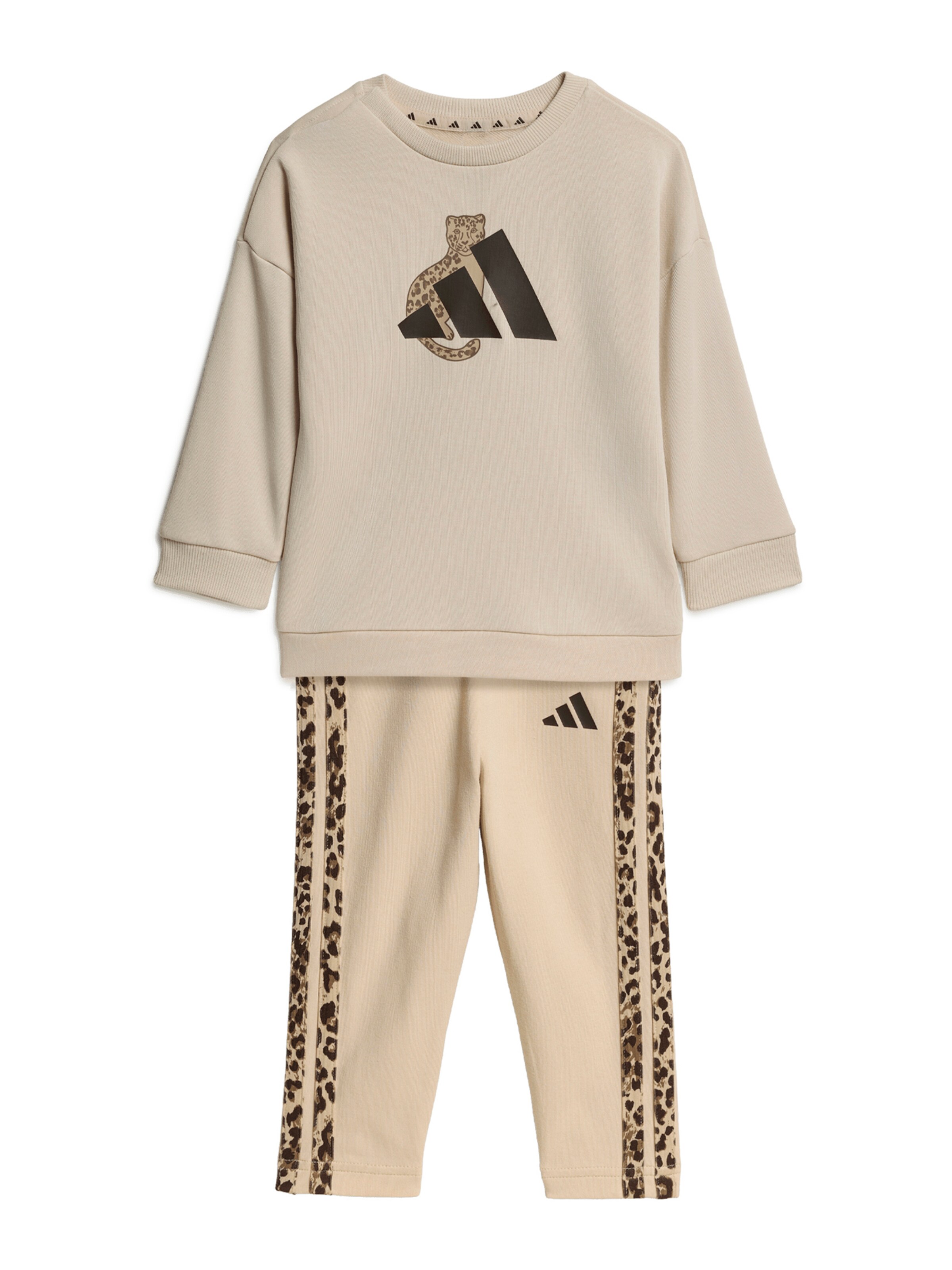 Costum de trening de la ADIDAS SPORTSWEAR pe gri: față