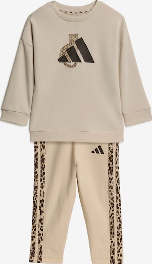 ADIDAS SPORTSWEAR Trainingsanzug 'ANIMAL LEGGINGS' in 62 in braun / taupe / schwarz, Produktansicht