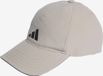 ADIDAS PERFORMANCE Athletic Cap in Grey: front