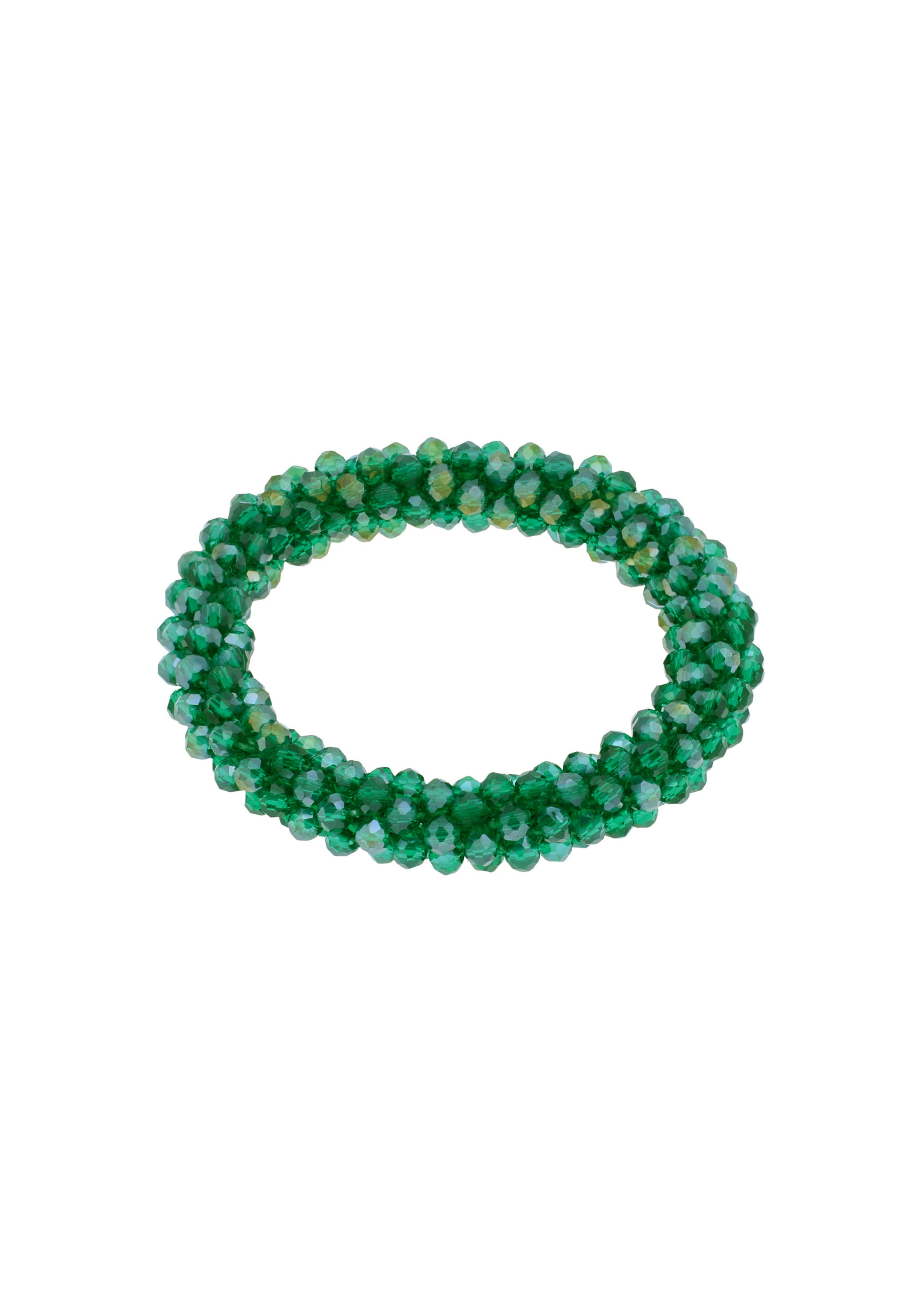Bracelet faina en vert : devant
