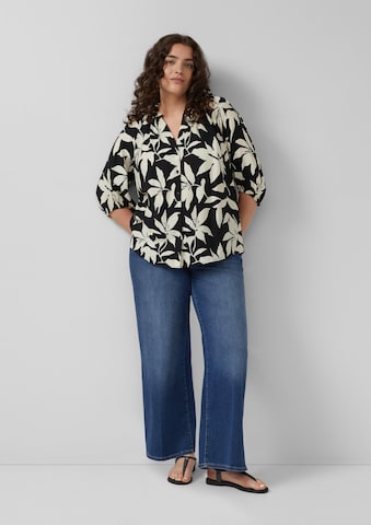 s.Oliver Bluse in Schwarz