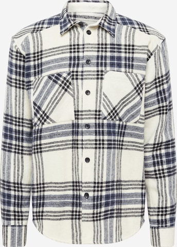 !Solid Regular fit Button Up Shirt 'Chandler' in White: front