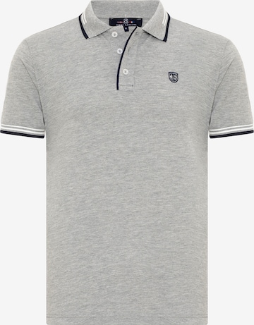 Jimmy Sanders Poloshirt in Grau: Vorderseite