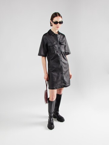 Abito camicia 'Melba' di OBJECT in nero