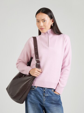 PIECES Svetr 'PCOREE' – pink: přední strana