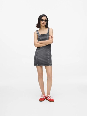 KARL LAGERFELD JEANS Obleka | siva barva