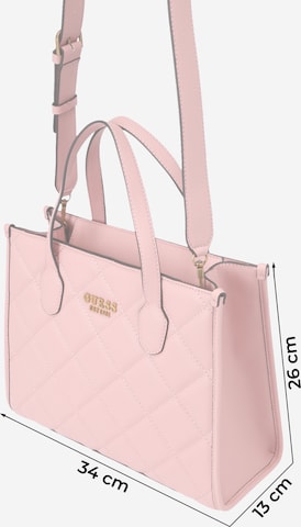 GUESS Tasche 'Silvana' in Pink