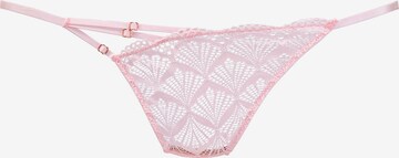 LASCANA Thong in Pink: front