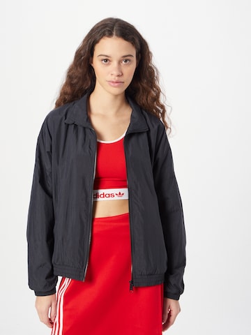 Veste mi-saison 'Premium Essentials' ADIDAS ORIGINALS en noir : devant