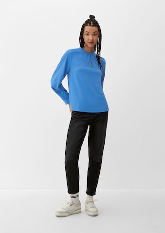 QS Blouse in Blauw