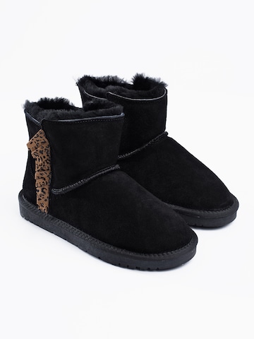 Gooce Snowboots 'Berta' in Zwart