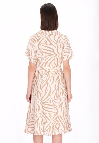 Robe-chemise 'Classic' usha BLACK LABEL en beige