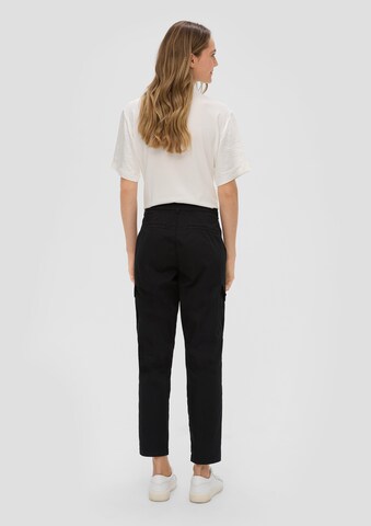 s.Oliver Regular Cargo Pants in Black