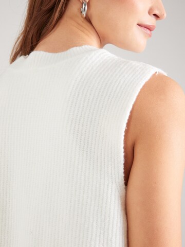 PIECES Gebreide bodywarmer in Wit