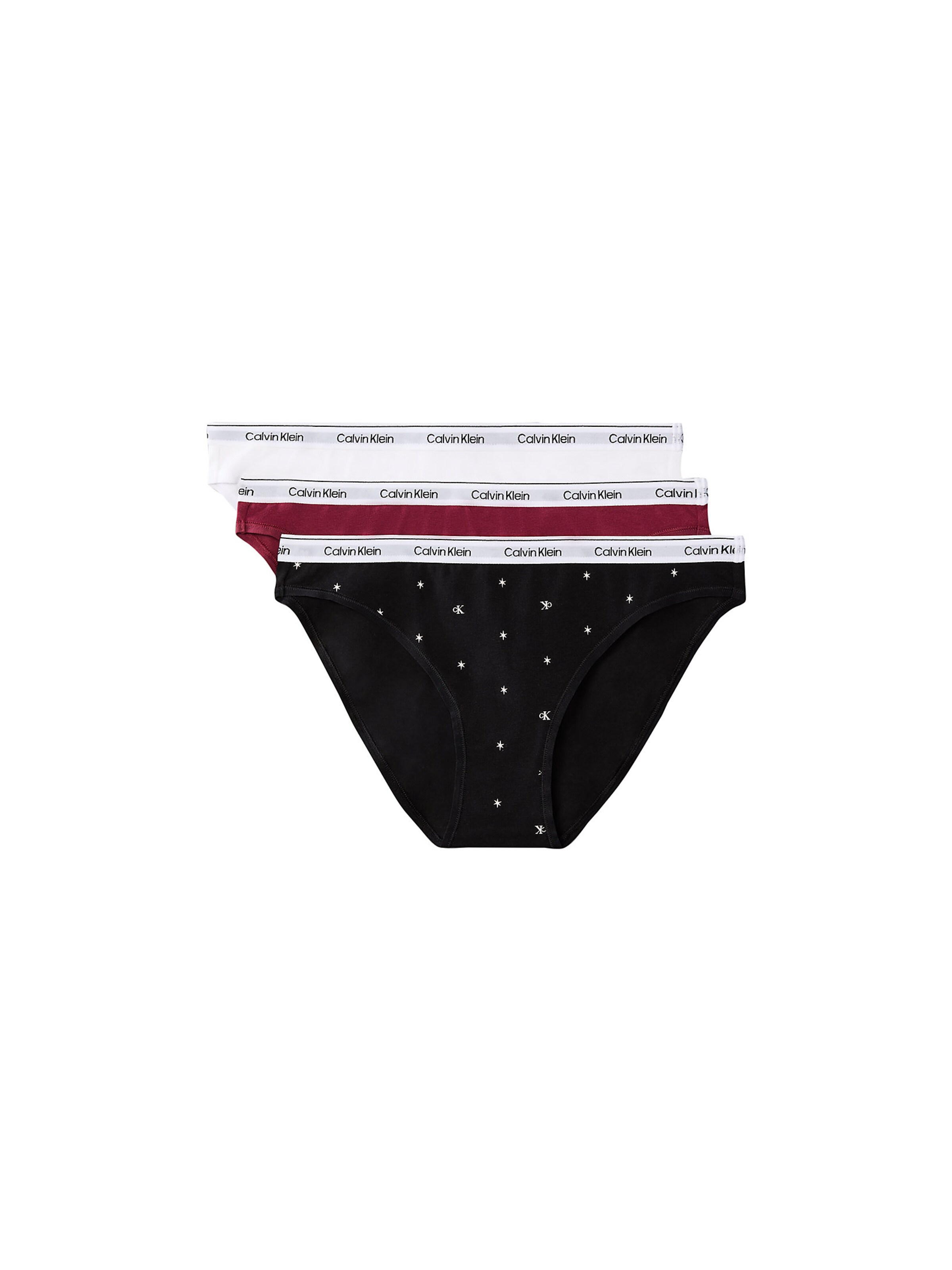 raudona Calvin Klein Underwear Moteriškos kelnaitės: priekis