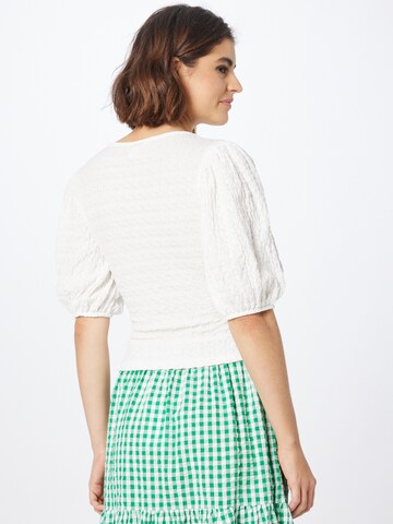 Monki Top in White