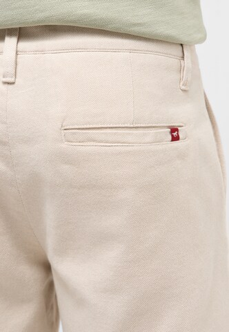 MUSTANG Regular Chino trousers ' Style Brad ' in Beige