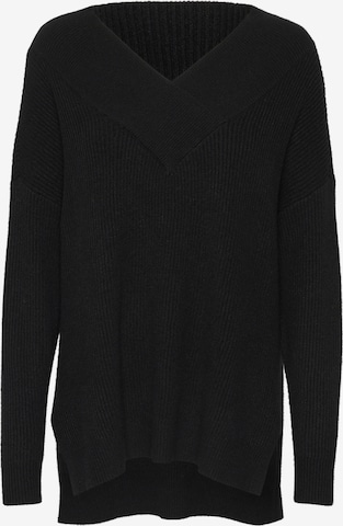 CULTURE Pullover 'Olivia' in Schwarz: Vorderseite