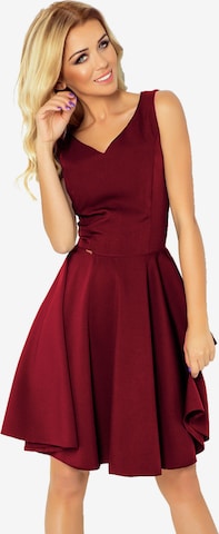 Numoco Kleid 'Minikleid Mia' in Rot: Vorderseite