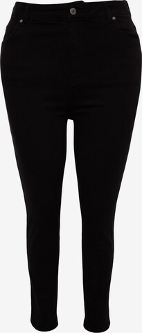 Trendyol Curve Skinny Jeansy w kolorze czarny: przód