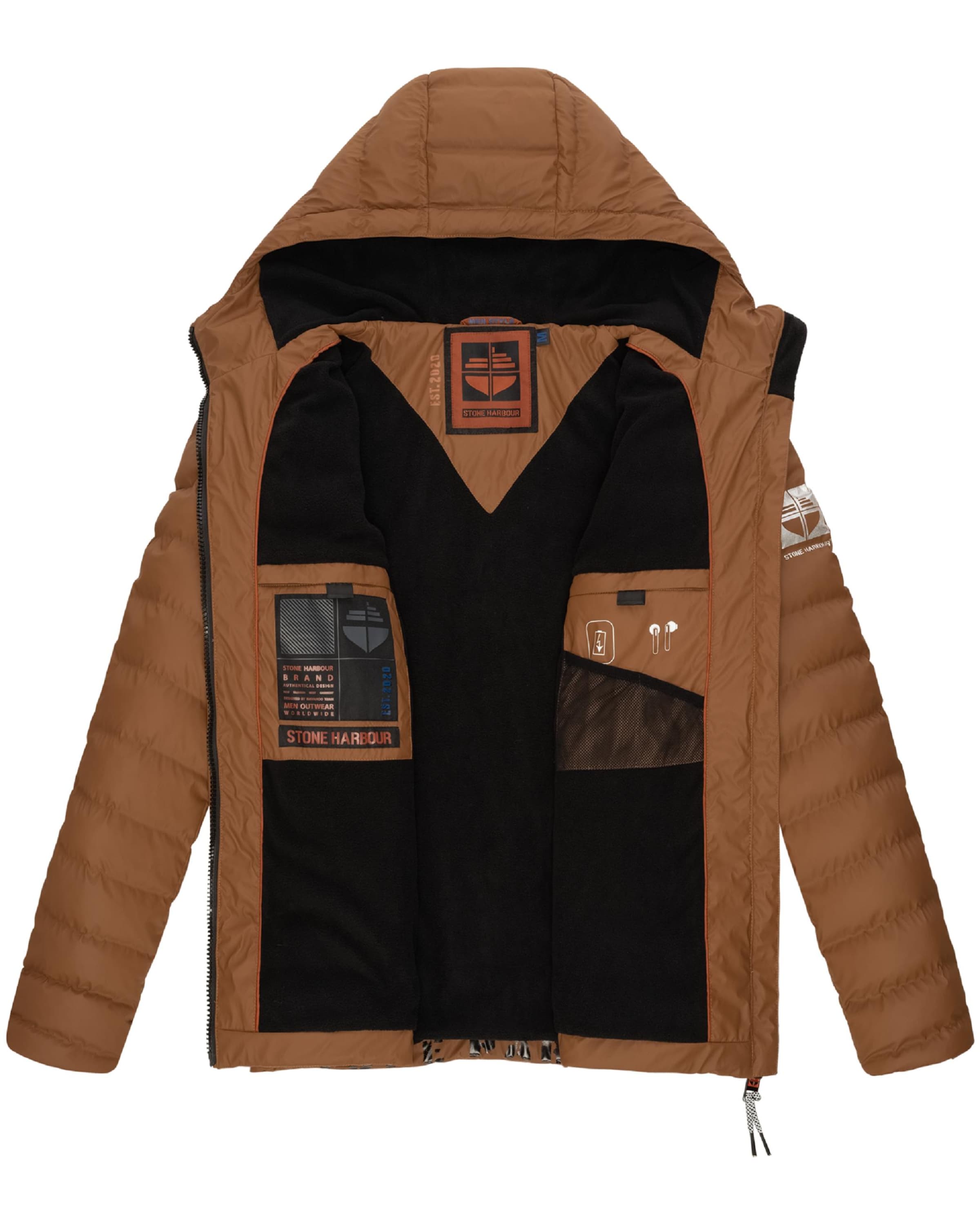 Veste d’hiver 'Zaharoo' STONE HARBOUR en marron