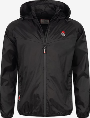 Arctic Seven Performance Jacket in Black: front