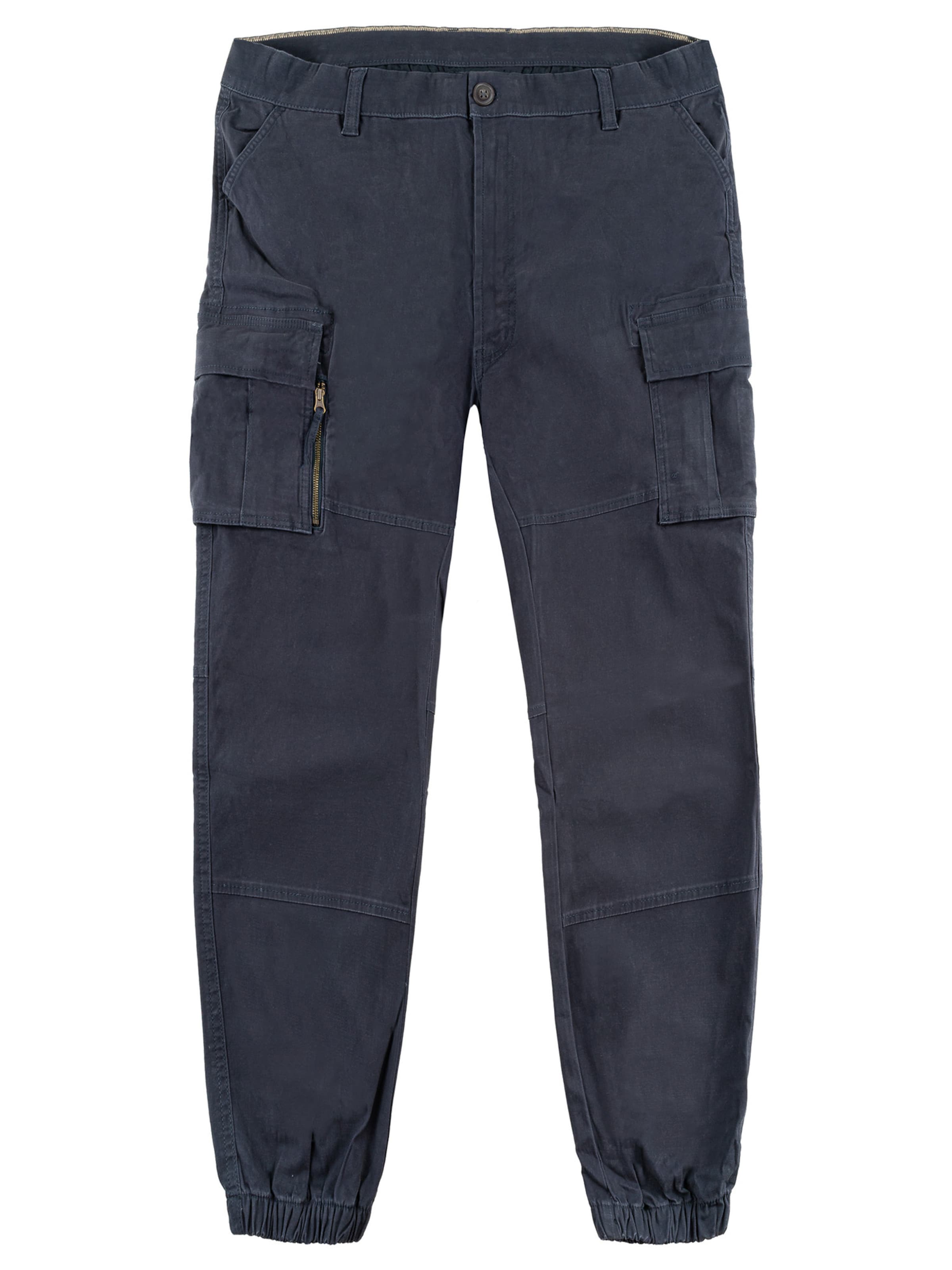 Mill&Tailor Tapered Jeans in Blauw: voorkant