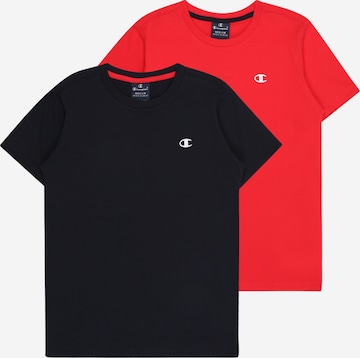 Champion Authentic Athletic Apparel T-Shirt in Rot: predná strana