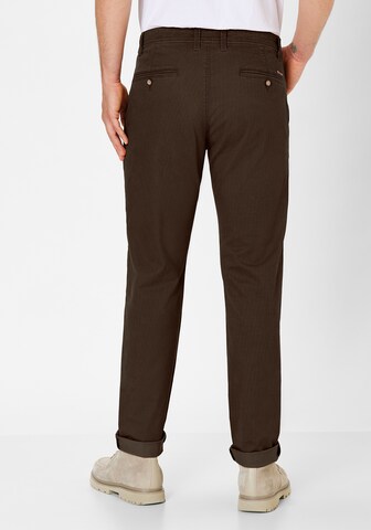 REDPOINT Slimfit Hose in Braun