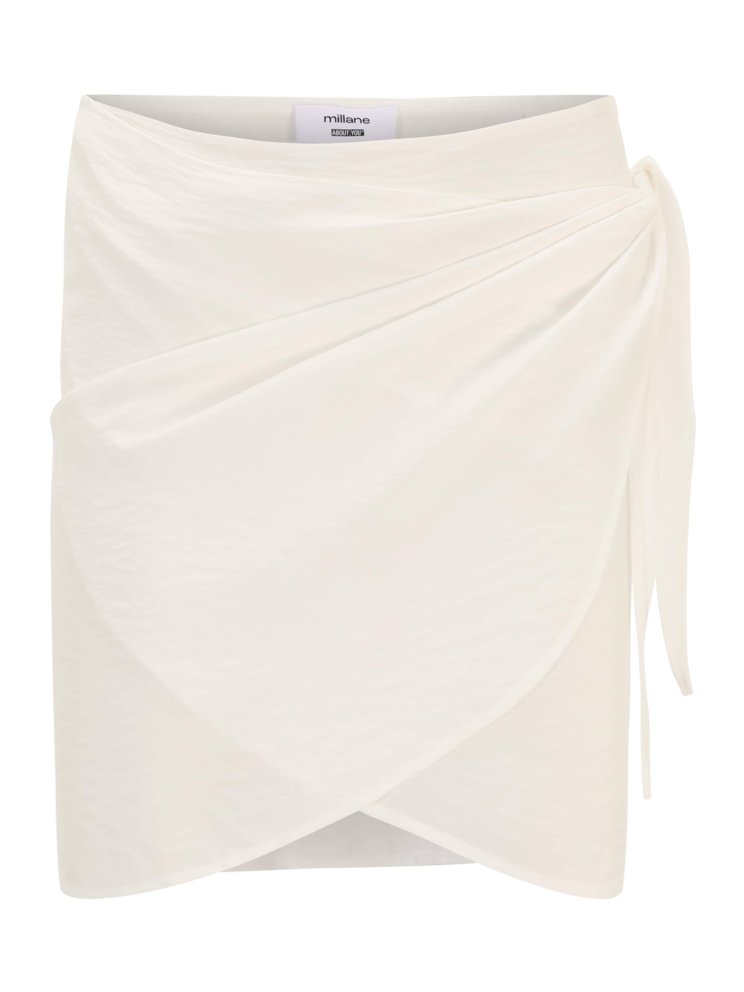 millane Хавлия за плаж 'Pernilla' в бяло: отпред