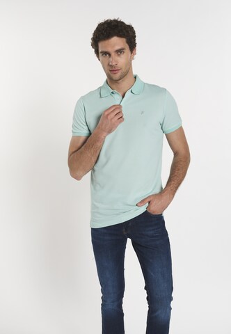 T-Shirt 'CALVIN' DENIM CULTURE en vert : devant