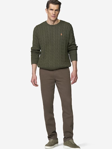 Regular Pantalon chino 'Oslo 2-3616' MEYER en gris