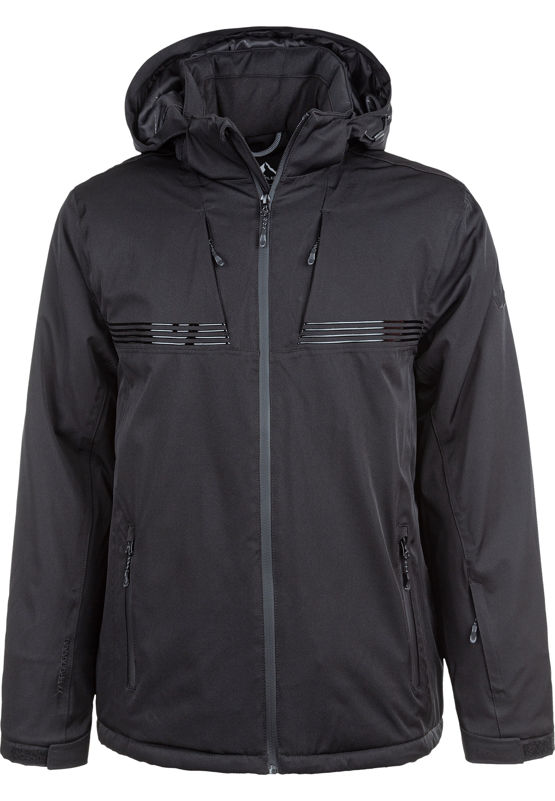 Whistler Sports jacket 'JESPER M Ski Jacket W-PRO 15.000' in Black: front